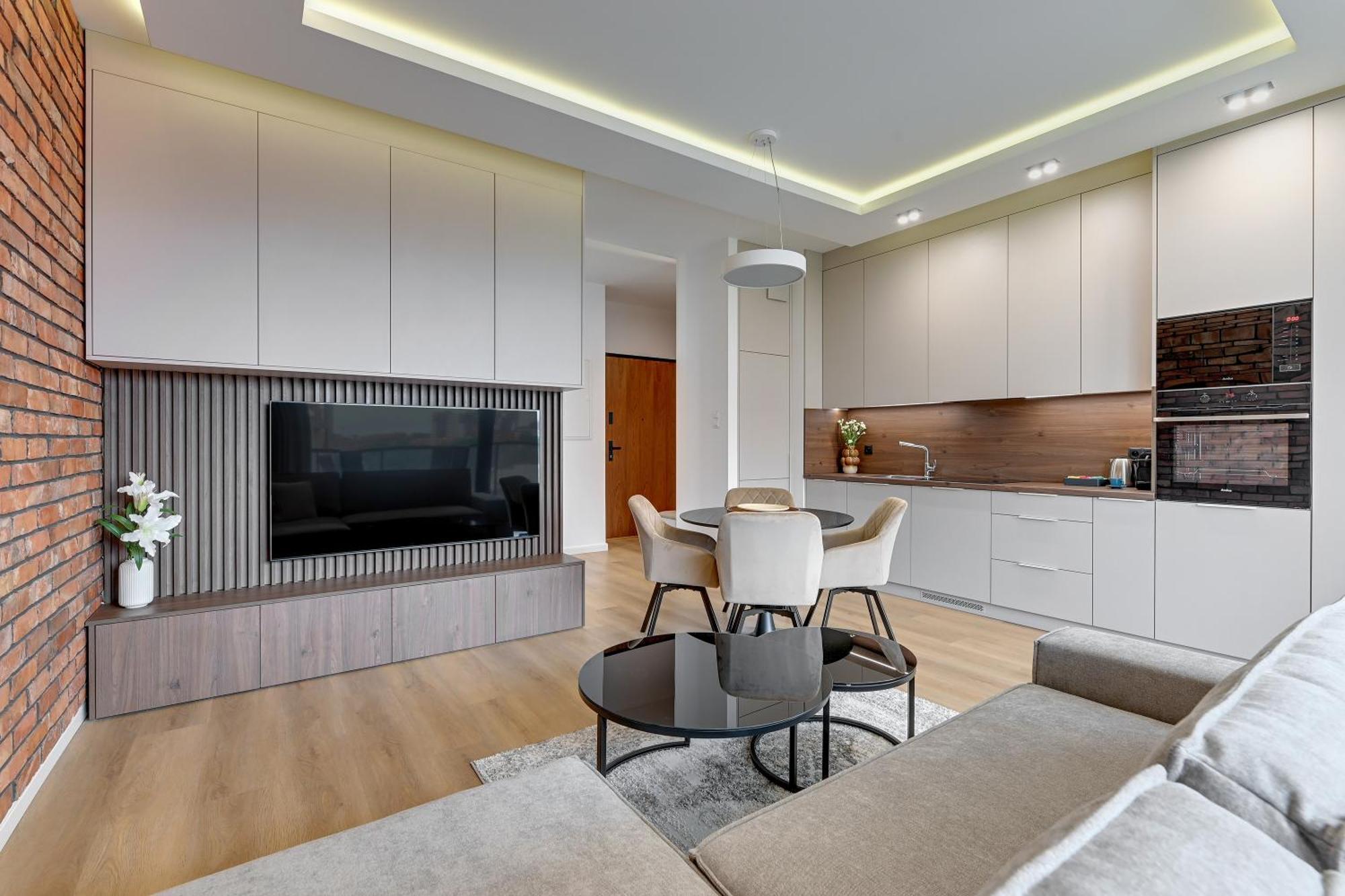 Lejlighed Brabank Riverside - Sauna, Business & Gym By Downtown Gdańsk